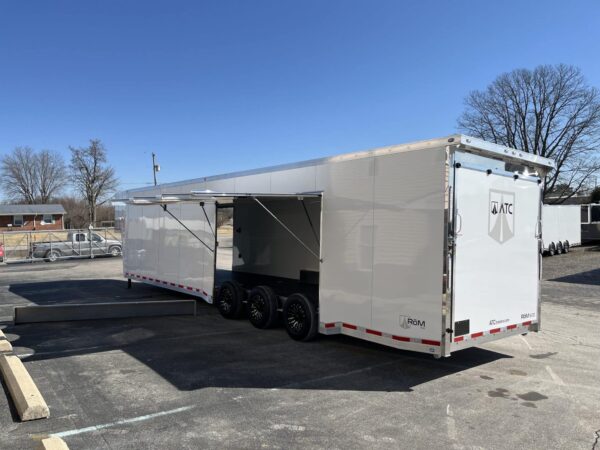 Enclosed ATC Car Trailer 2025 44′ Gooseneck ROM 500 #4896