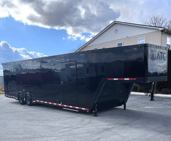 Enclosed ATC Gooseneck Car Trailer 2025 40′ Aluminum ROM 500 #4553 - Image 5