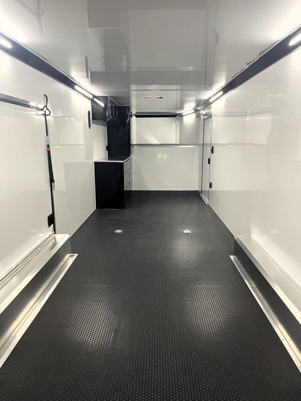 Enclosed ATC Gooseneck Car Trailer 2025 40′ Aluminum ROM 500 #4553 - Image 3