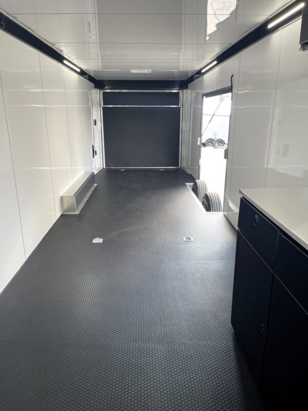 Enclosed ATC Gooseneck Car Trailer 2025 40′ Aluminum ROM 500 #4553 - Image 4