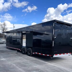 Enclosed ATC Gooseneck Car Trailer 2025 40′ Aluminum ROM 500 #4553