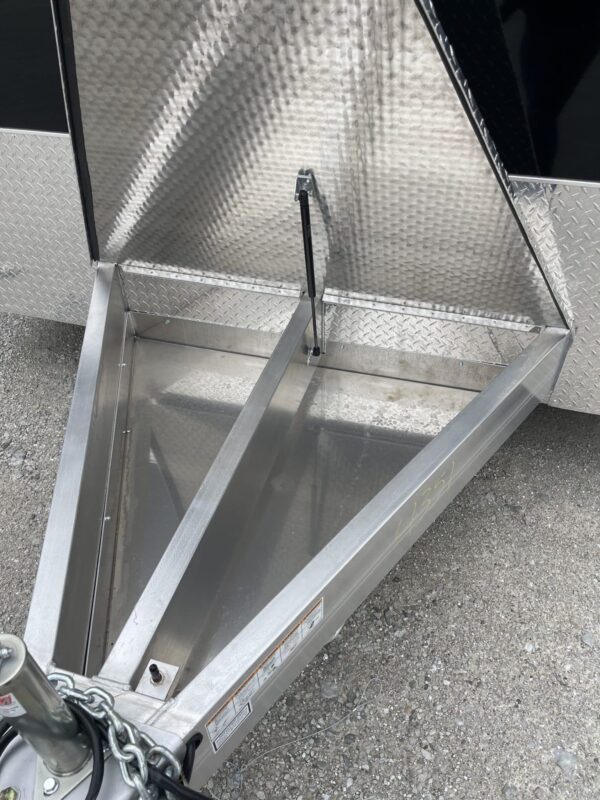 Enclosed ATC Car Trailer 2025 28′ Aluminum ROM 550 Large Escape Door & LifeTrac #4351 - Image 5