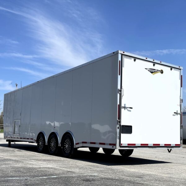 Enclosed Race Car Trailer With Mini Living Quarters 2024 40′ Millennium Gooseneck #0085 - Image 11