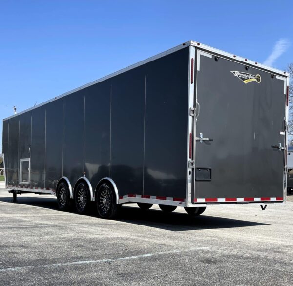 Enclosed Race Car Trailer With Mini Living Quarters 2024 40′ Millennium Gooseneck #0066 - Image 10