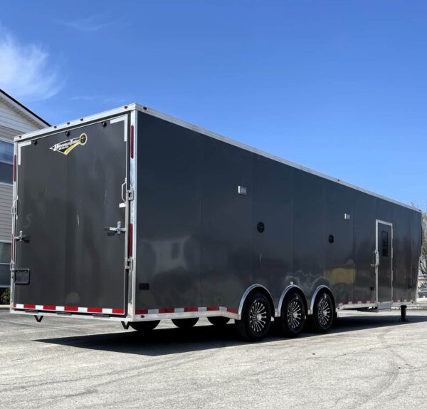 Enclosed Race Car Trailer With Mini Living Quarters 2024 40′ Millennium Gooseneck #0066 - Image 11