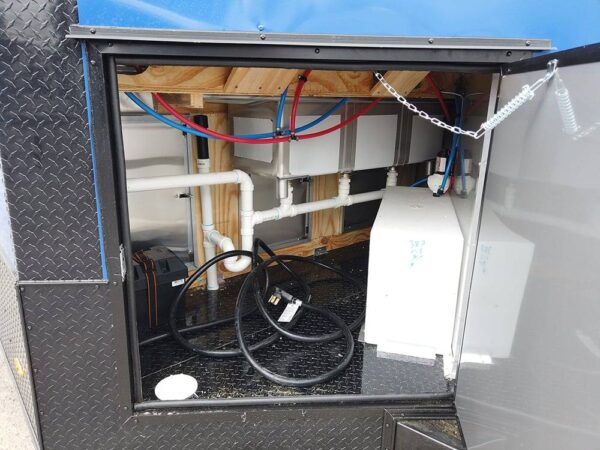 8.5 x 20' Cobalt Blue Food Vending Concession Food Trailer - Image 11