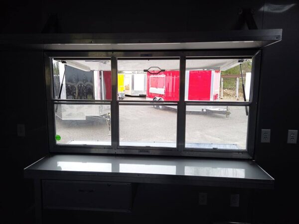8.5 x 20' Cobalt Blue Food Vending Concession Food Trailer - Image 13
