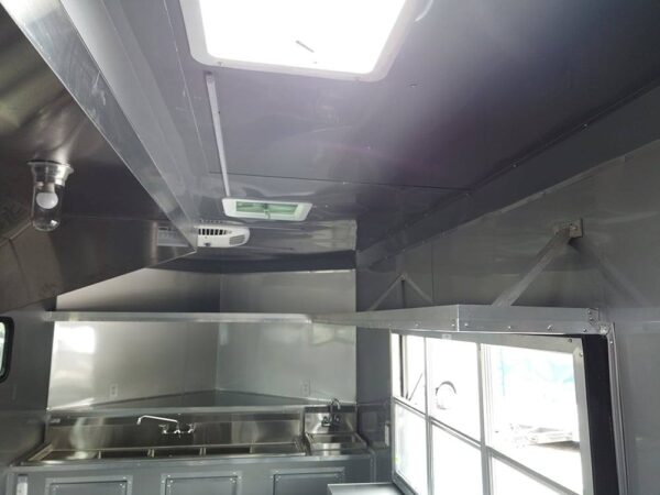 8.5 x 20' Cobalt Blue Food Vending Concession Food Trailer - Image 4