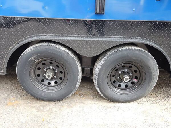 8.5 x 20' Cobalt Blue Food Vending Concession Food Trailer - Image 12