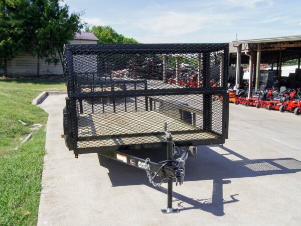 6.4x16 Dovetail Utility Trailer Stacked Baskets (2) 3500lb Axles - Image 8