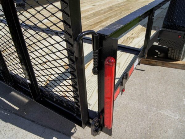 6.4x16 Dovetail Utility Trailer Stacked Baskets (2) 3500lb Axles - Image 14