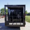 7x12 Black Concession Porch Trailer Food Serving Merchandising - Image 5