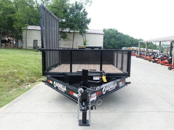 7x20 Hybrid Utility Dump Trailer 2ft Sides with Box (2) 7K Axles - Image 2