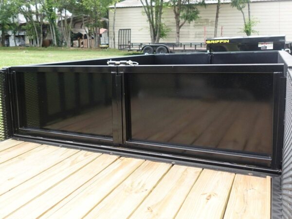 7x20 Hybrid Utility Dump Trailer 2ft Sides with Box (2) 7K Axles - Image 15