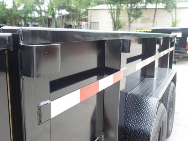 7x20 Hybrid Utility Dump Trailer 2ft Sides with Box (2) 7K Axles - Image 16