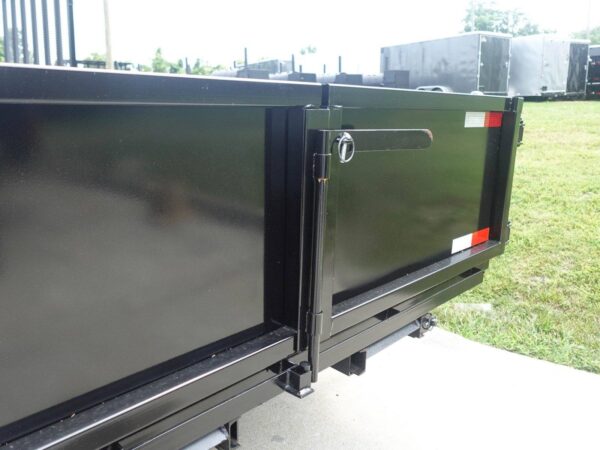 7x20 Hybrid Utility Dump Trailer 2ft Sides with Box (2) 7K Axles - Image 21