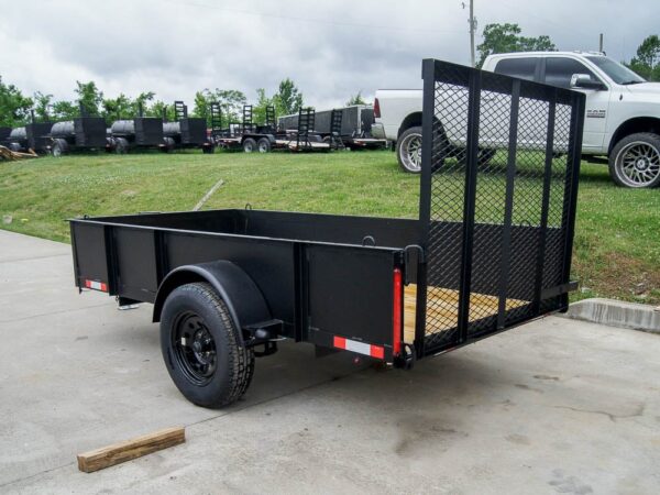 5x10 Utility Trailer with 18in Metal Sides 3500lb Axle - Image 4