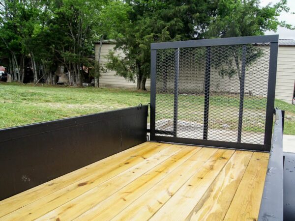 5x10 Utility Trailer with 18in Metal Sides 3500lb Axle - Image 11