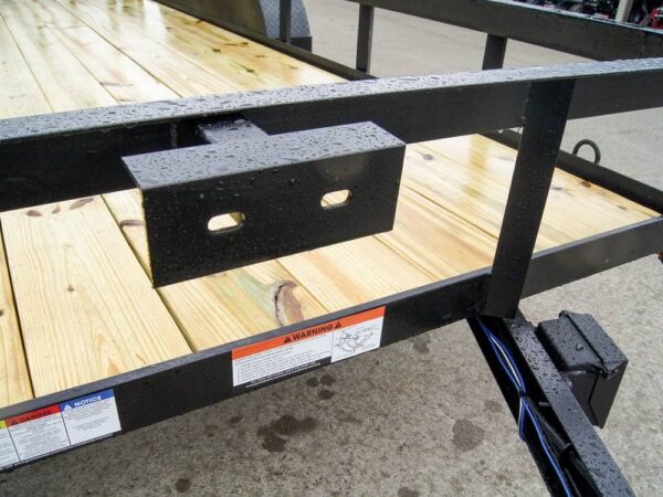 6.4x16 Straight Deck Utility Trailer (2) 3500lb Axles - Image 9