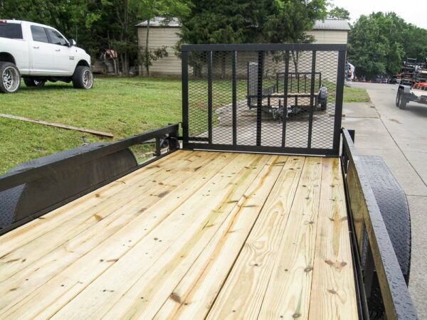 6.4x16 Straight Deck Utility Trailer (2) 3500lb Axles - Image 10