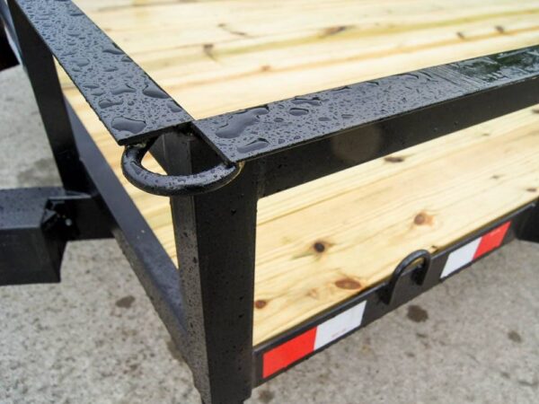 6.4x16 Straight Deck Utility Trailer (2) 3500lb Axles - Image 11