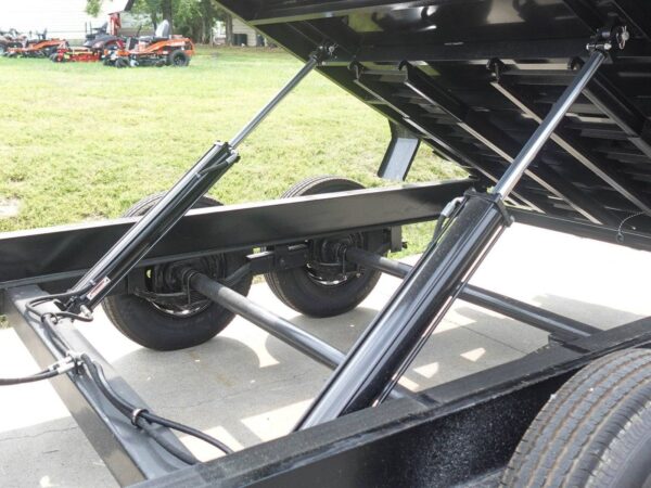 7x20 Hybrid Utility Dump Trailer 2ft Sides with Box (2) 7K Axles - Image 31