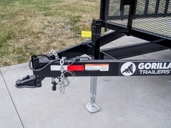 7x20 Hybrid Dump Utility Trailer with 3ft Sides Equipment (2) 7K Axles - Image 12
