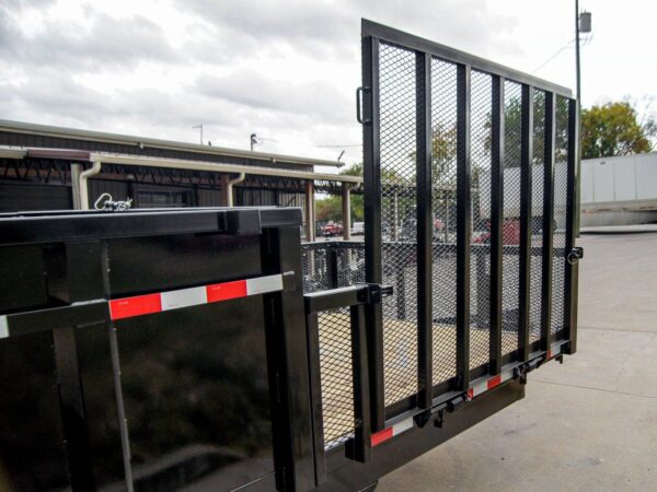 7x20 Hybrid Dump Utility Trailer with 3ft Sides Equipment (2) 7K Axles - Image 14