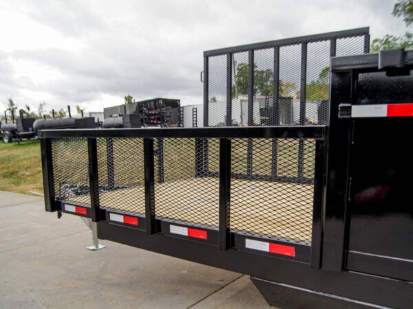 7x20 Hybrid Dump Utility Trailer with 3ft Sides Equipment (2) 7K Axles - Image 21