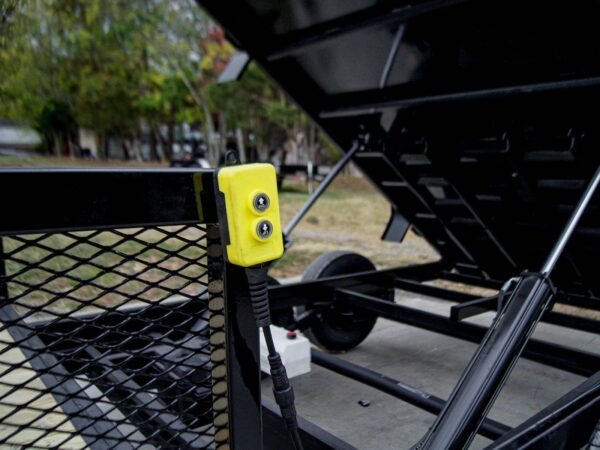 7x20 Hybrid Dump Utility Trailer with 3ft Sides Equipment (2) 7K Axles - Image 24