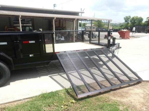7x20 Hybrid Utility Dump Trailer 2ft Sides with Box (2) 7K Axles - Image 35