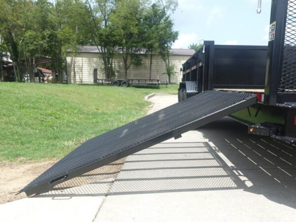 7x20 Hybrid Utility Dump Trailer 2ft Sides with Box (2) 7K Axles - Image 36