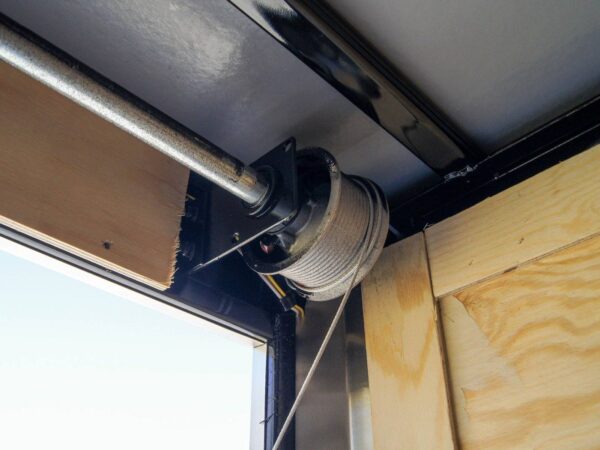 6x14 White Slant Top V-Nose Enclosed Trailer 3,500lb Axle - Image 13