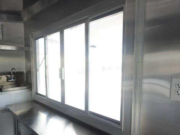 7' X 14' White Concession Trailer Food Event Catering - Image 9