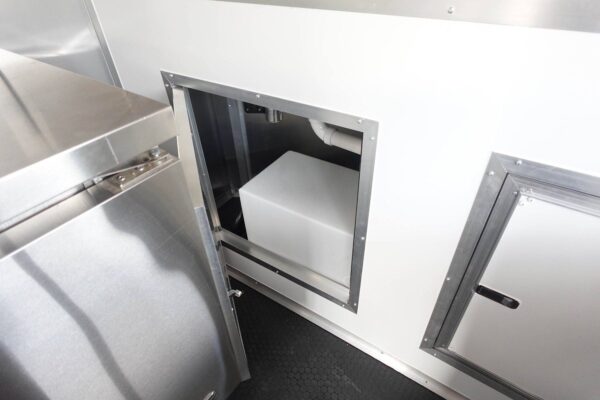 7' X 14' White Concession Trailer Food Event Catering - Image 12