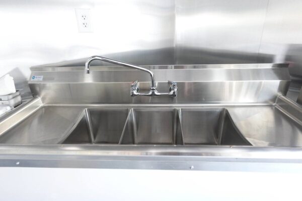 7' X 14' White Concession Trailer Food Event Catering - Image 13