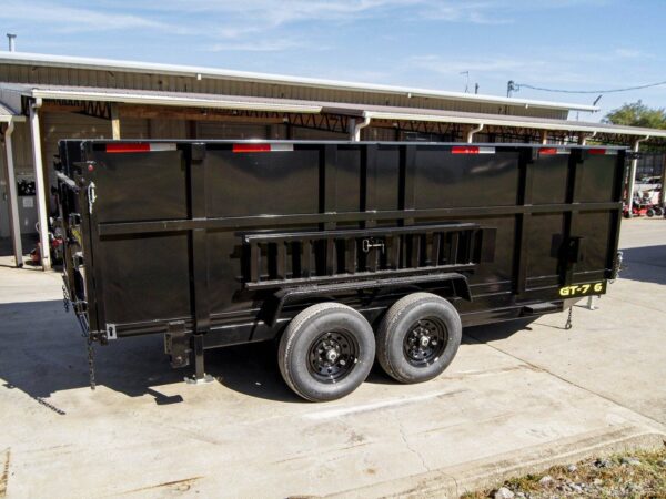7x16 Telescopic Dump Trailer with 4ft Sides (2) 7K Axles 14k GVWR - Image 10