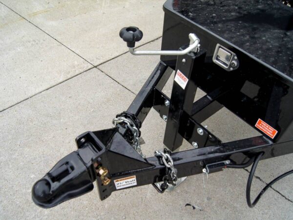7x16 Telescopic Dump Trailer with 3ft Sides (2) 7K Axles GVWR 14k - Image 13