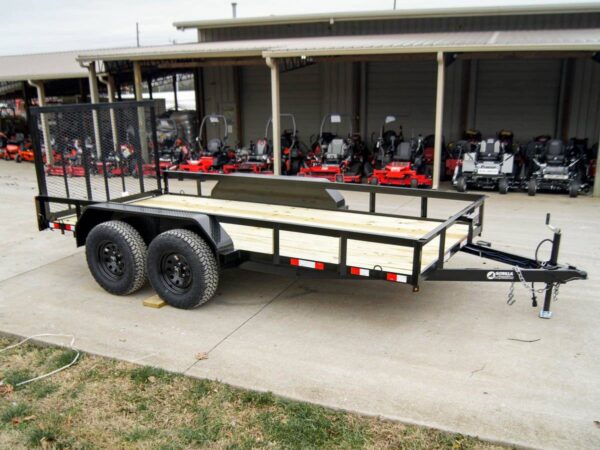 6.4x14 Straight Deck Off Road ATV/UTV Utility Trailer (2) 3,500lb Axles - Image 8