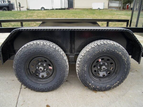 6.4x14 Straight Deck Off Road ATV/UTV Utility Trailer (2) 3,500lb Axles - Image 13