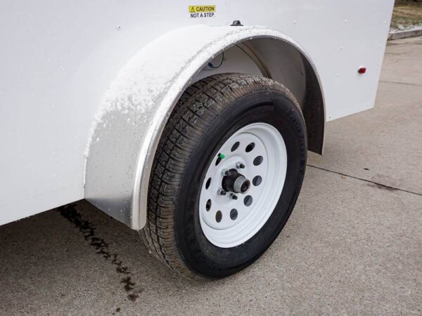 6x12 V-Nose Enclosed Trailer 3,500lb Axle - Image 15