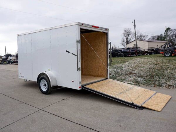 6x12 V-Nose Enclosed Trailer 3,500lb Axle - Image 9