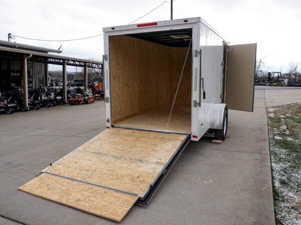 6x12 V-Nose Enclosed Trailer 3,500lb Axle - Image 10