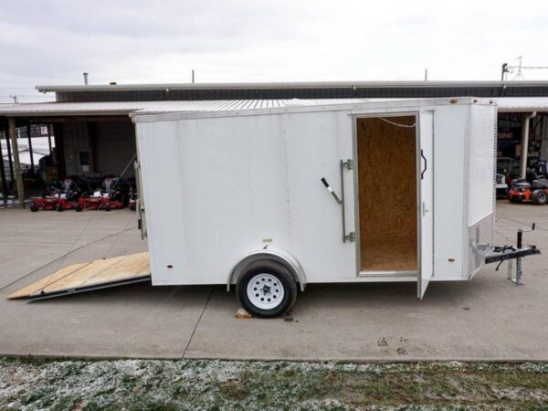 6x12 V-Nose Enclosed Trailer 3,500lb Axle - Image 8