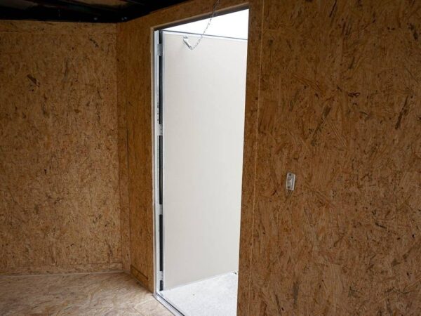 6x12 V-Nose Enclosed Trailer 3,500lb Axle - Image 21