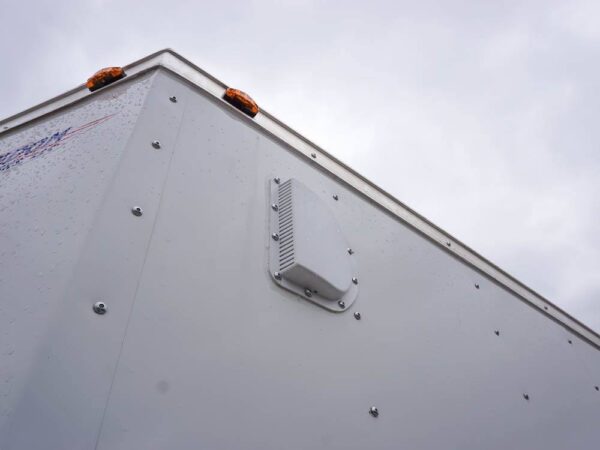 7x12 V-Nose Enclosed Trailer 3,500lb Axle Storage - Image 10