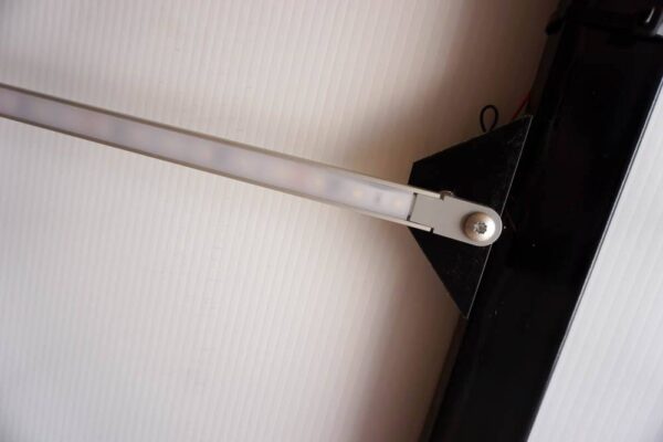 7x16 Enclosed Trailer White V-Nose Blackout Package Tandem Axle Storage - Image 21