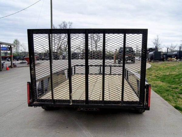 6.4x14 Straight Deck Tube Top Off Road Utility Trailer (2) 3,500lb Axles - Image 7