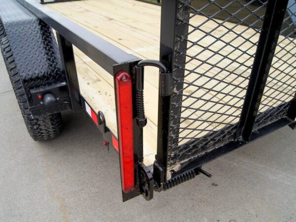6.4x14 Straight Deck Tube Top Off Road Utility Trailer (2) 3,500lb Axles - Image 15