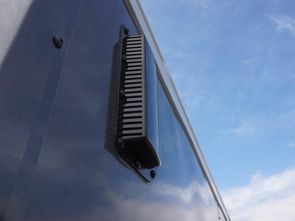7x12 Enclosed Charcoal Trailer with Silver ATP 3500lb Axle Storage - Image 12